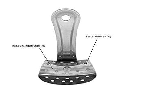 Khay lấy dấu kim loại Impression Tray - Osung