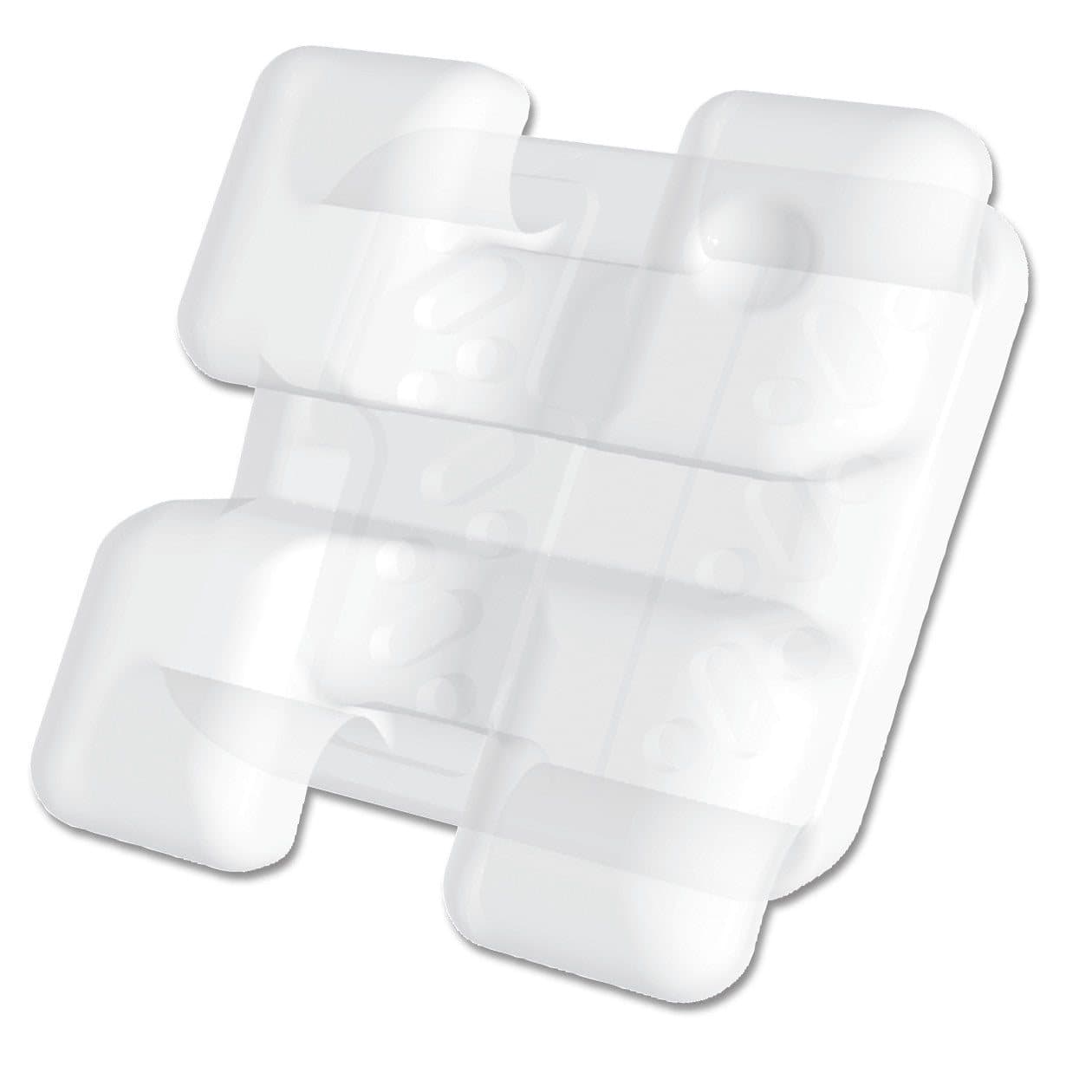 Mắc cài sứ thường Crystaline 7 - Tomy