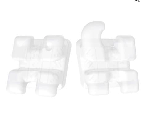 Mắc cài sứ thường Crystaline 7 - Tomy
