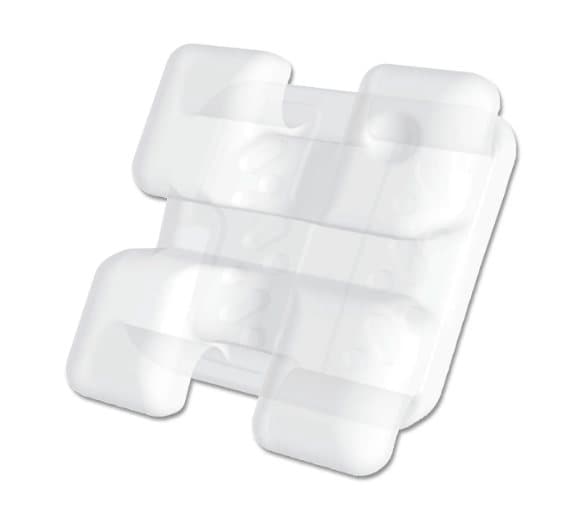 Mắc cài sứ thường Crystaline 7 - Tomy