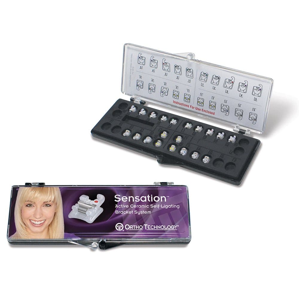 Mắc cài sứ tự buộc SensationM - Ortho Technology