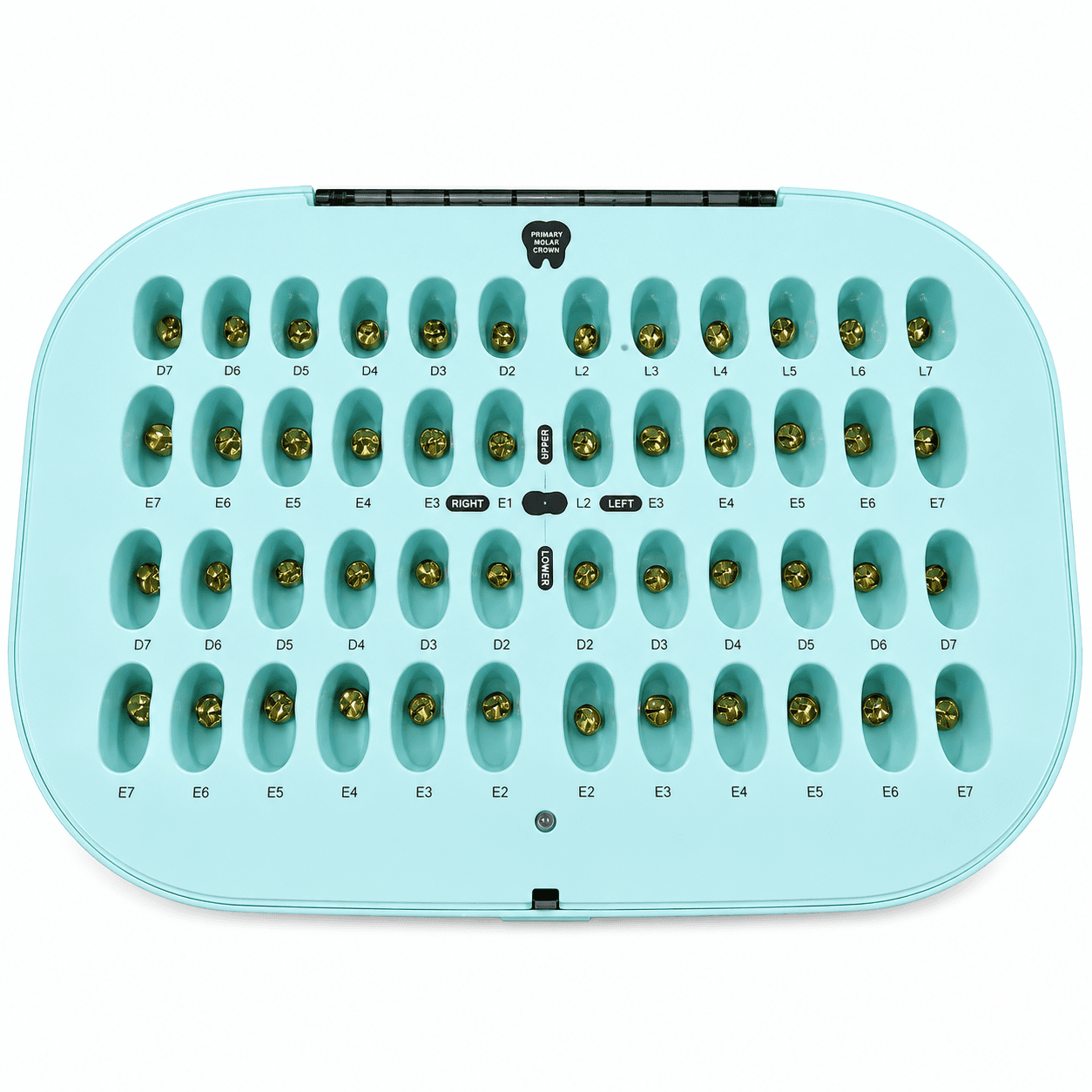 Mão răng sữa trẻ em màu silver DENTAL KIDS CROWN