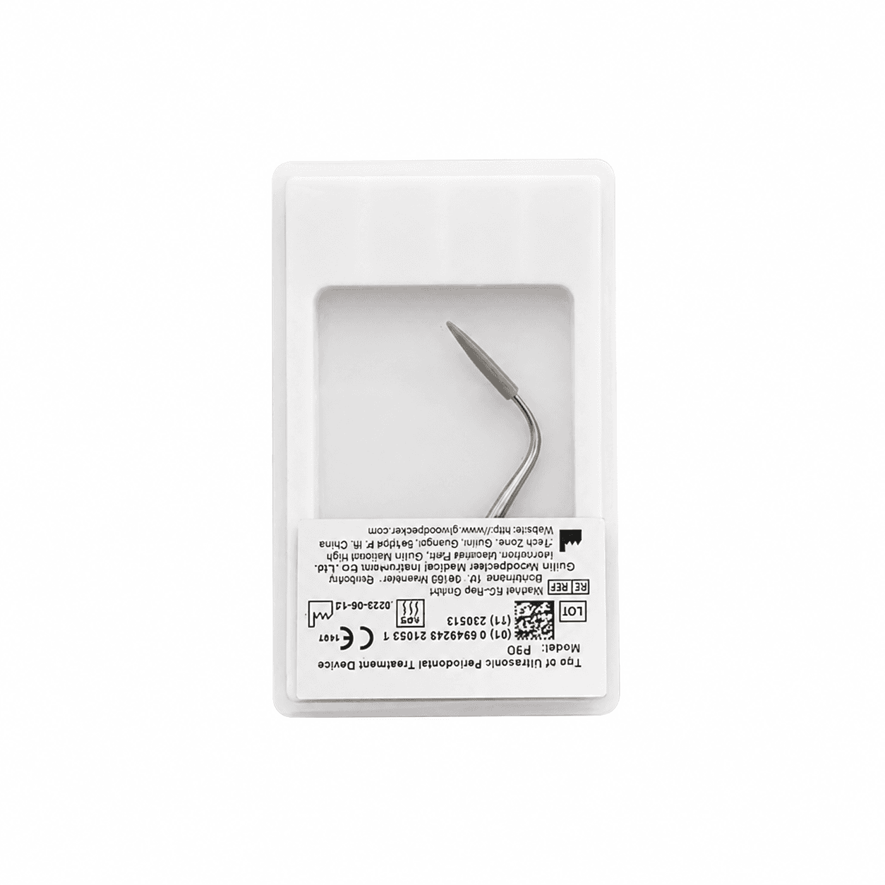 Mũi cạo vôi chuyên dụng cho răng Implant Woodpecker P90
