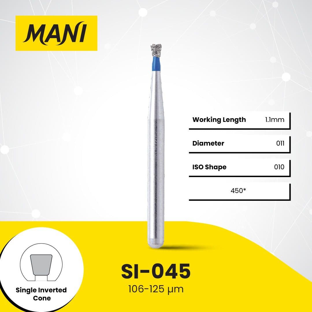 Mũi khoan chóp ngược Mani Nhật Bản