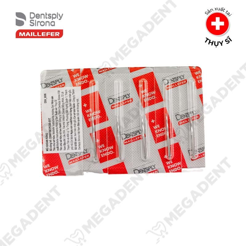 Mũi khoan thép phẫu thuật Zekrya Maillefer Dentsply Mỹ