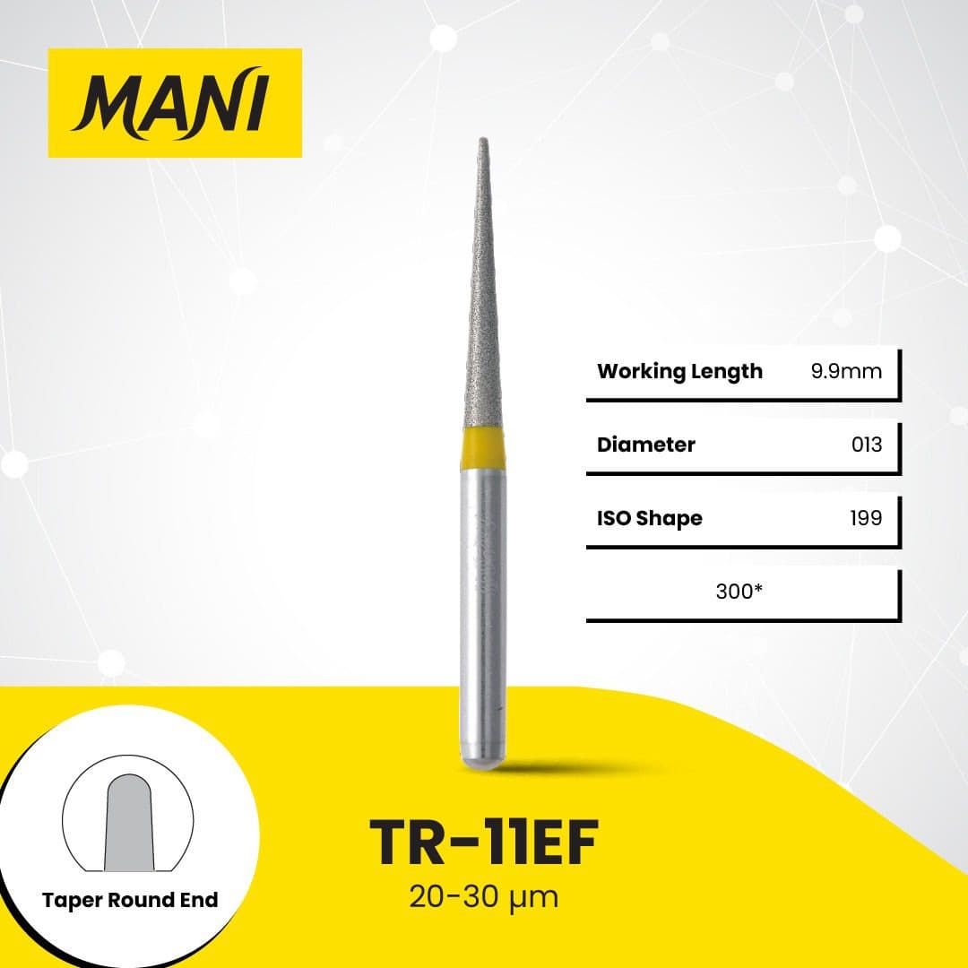 Mũi khoan trụ thuôn đầu tròn Mani Nhật Bản