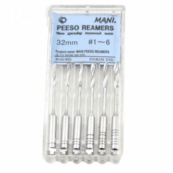 Mũi Peeso Reamer Hộp 6 cây Mani Nhật Bản