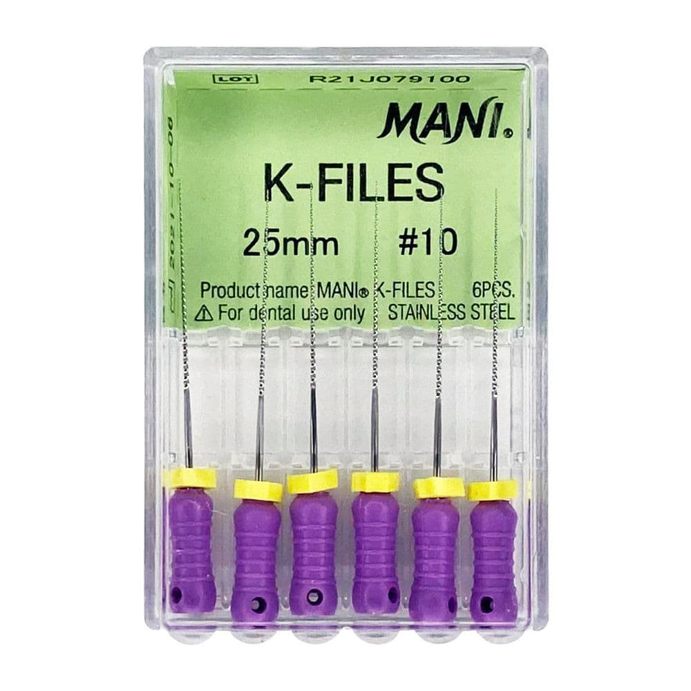 Nạo lấy tủy K-Files Hộp 6 cây Mani Nhật Bản
