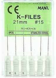 Nạo lấy tủy K-Files Hộp 6 cây Mani Nhật Bản