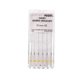 Trâm gai lấy tuỷ răng Short Barbed Broaches | Mani Nhật Bản