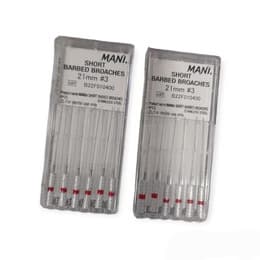 Trâm gai lấy tuỷ răng Short Barbed Broaches | Mani Nhật Bản