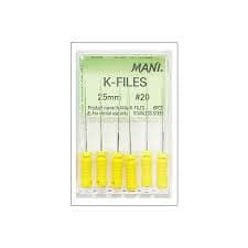 Nạo lấy tủy K-Files Hộp 6 cây Mani Nhật Bản