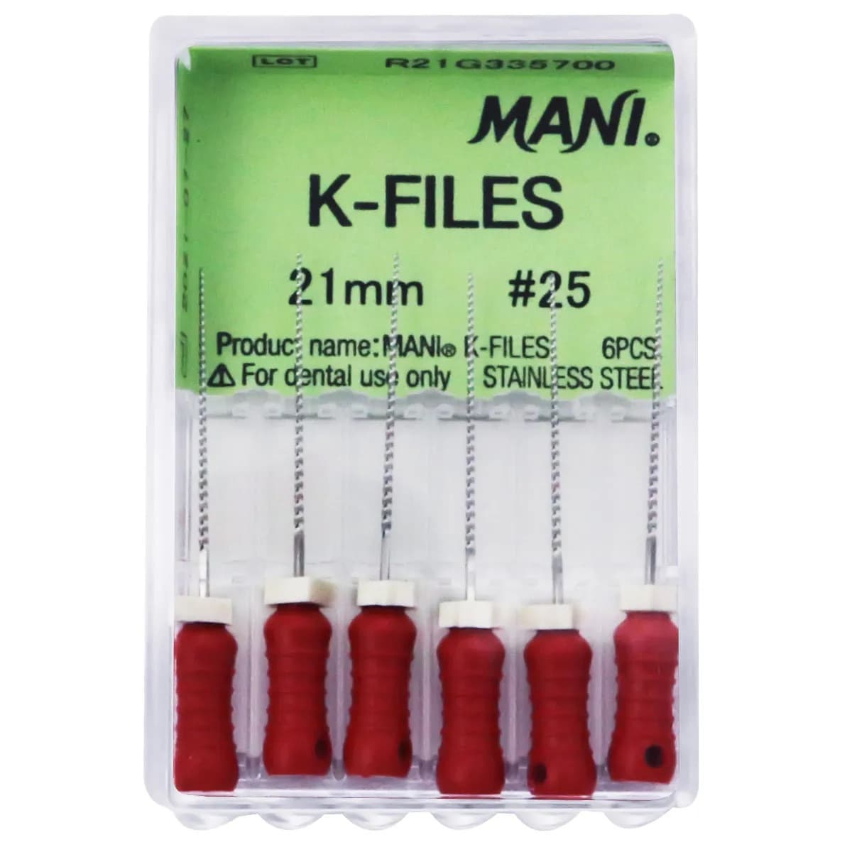 Nạo lấy tủy K-Files Hộp 6 cây Mani Nhật Bản