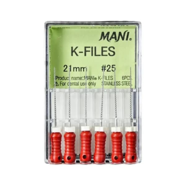 Nạo lấy tủy K-Files Hộp 6 cây Mani Nhật Bản