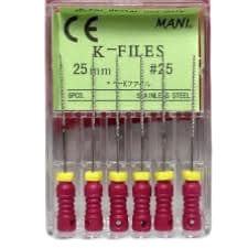 Nạo lấy tủy K-Files Hộp 6 cây Mani Nhật Bản