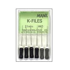Nạo lấy tủy K-Files Hộp 6 cây Mani Nhật Bản