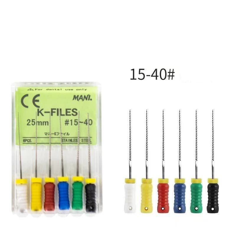 Nạo lấy tủy K-Files Hộp 6 cây Mani Nhật Bản