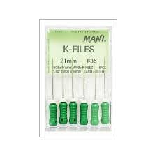 Nạo lấy tủy K-Files Hộp 6 cây Mani Nhật Bản