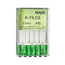 Nạo lấy tủy K-Files Hộp 6 cây Mani Nhật Bản