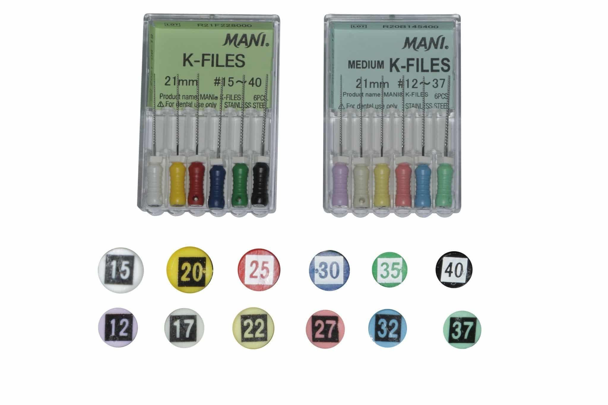 Nạo lấy tủy K-Files Hộp 6 cây Mani Nhật Bản