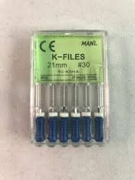 Nạo lấy tủy K-Files Hộp 6 cây Mani Nhật Bản