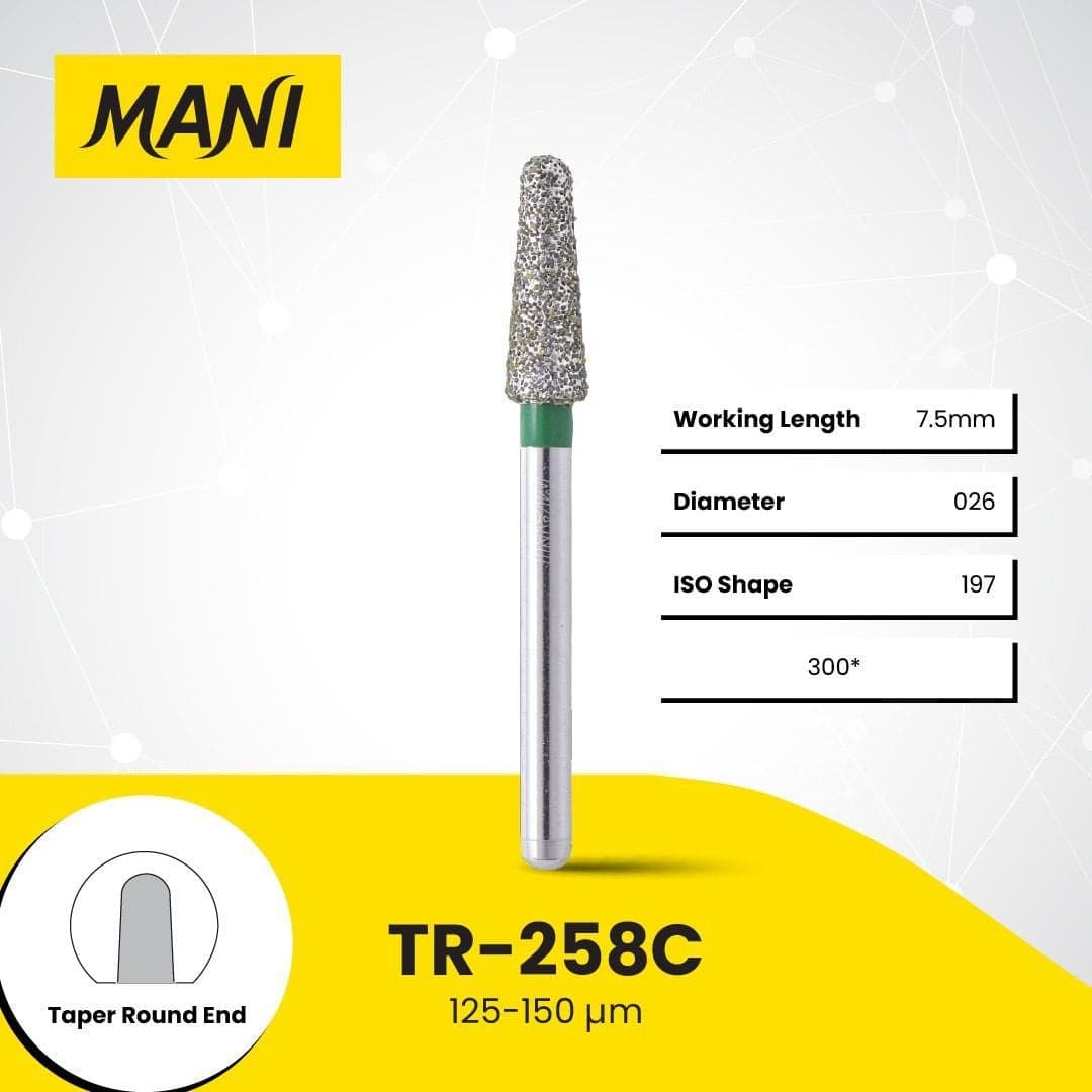 Mũi khoan trụ thuôn đầu tròn Mani Nhật Bản