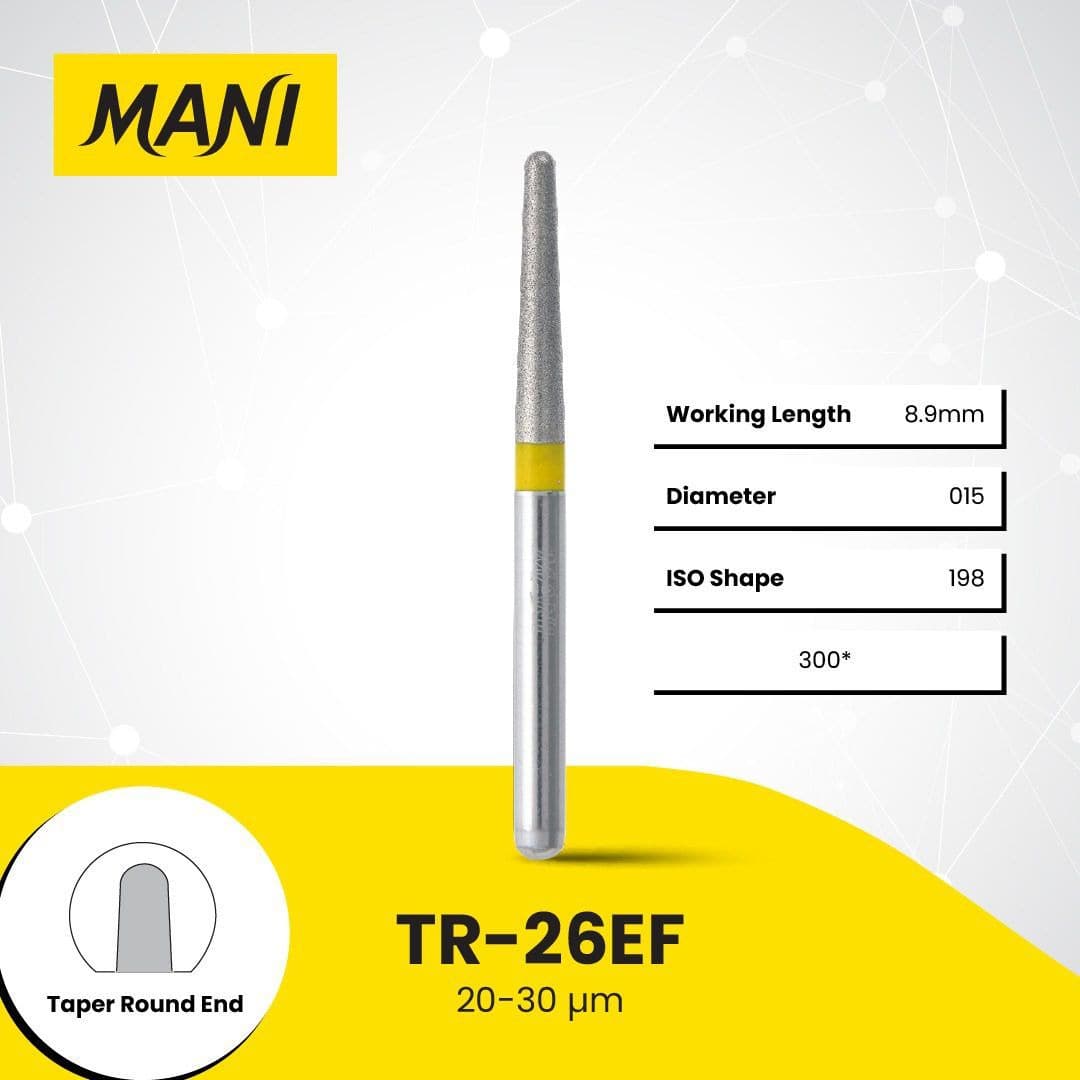 Mũi khoan trụ thuôn đầu tròn Mani Nhật Bản