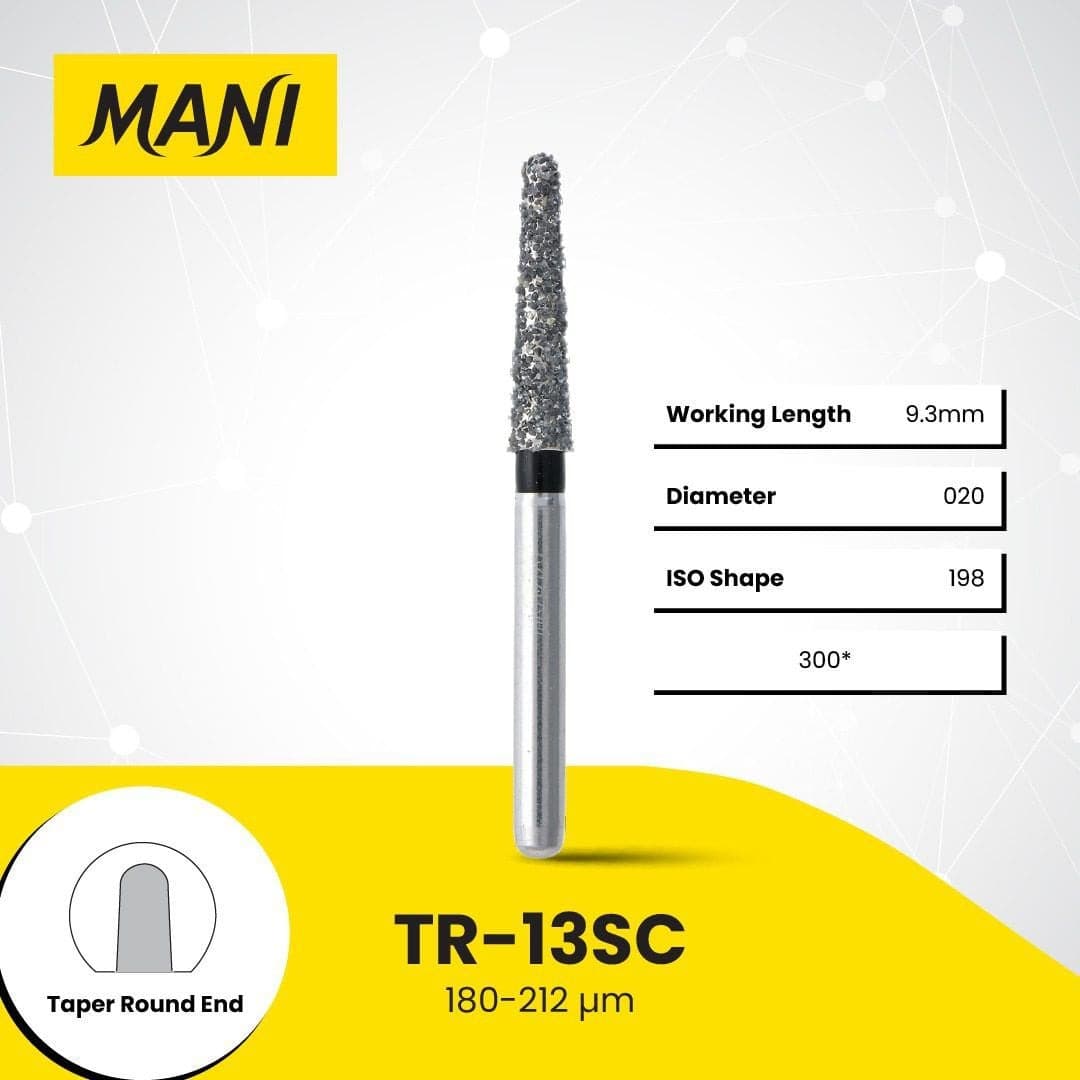 Mũi khoan trụ thuôn đầu tròn Mani Nhật Bản