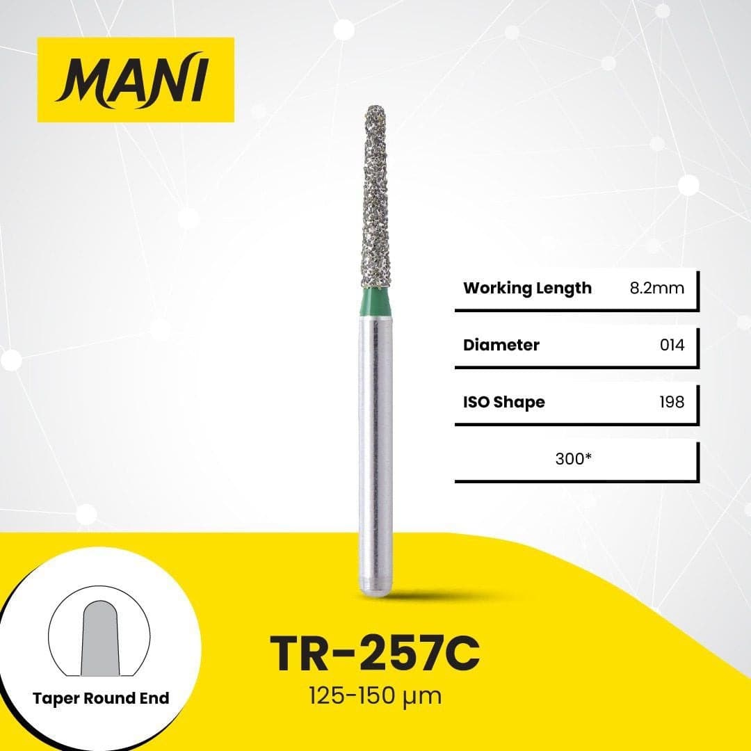 Mũi khoan trụ thuôn đầu tròn Mani Nhật Bản