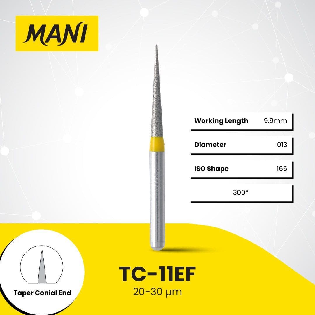 Mũi khoan chóp nhọn (mũi đuôi chuột) Mani Nhật Bản