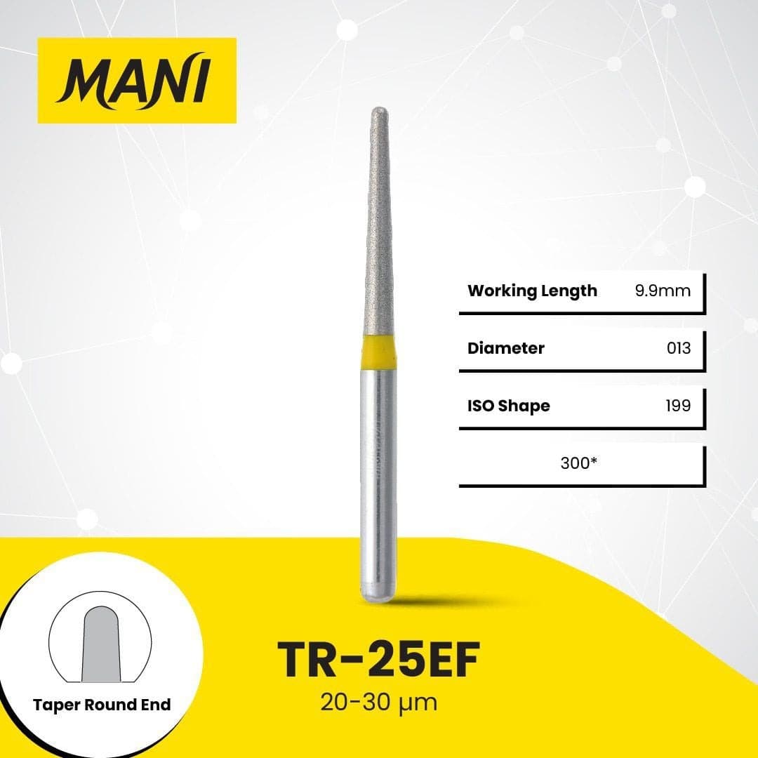 Mũi khoan trụ thuôn đầu tròn Mani Nhật Bản