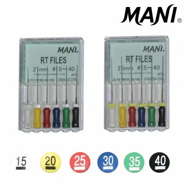 Nạo lấy tủy K-Files Hộp 6 cây Mani Nhật Bản