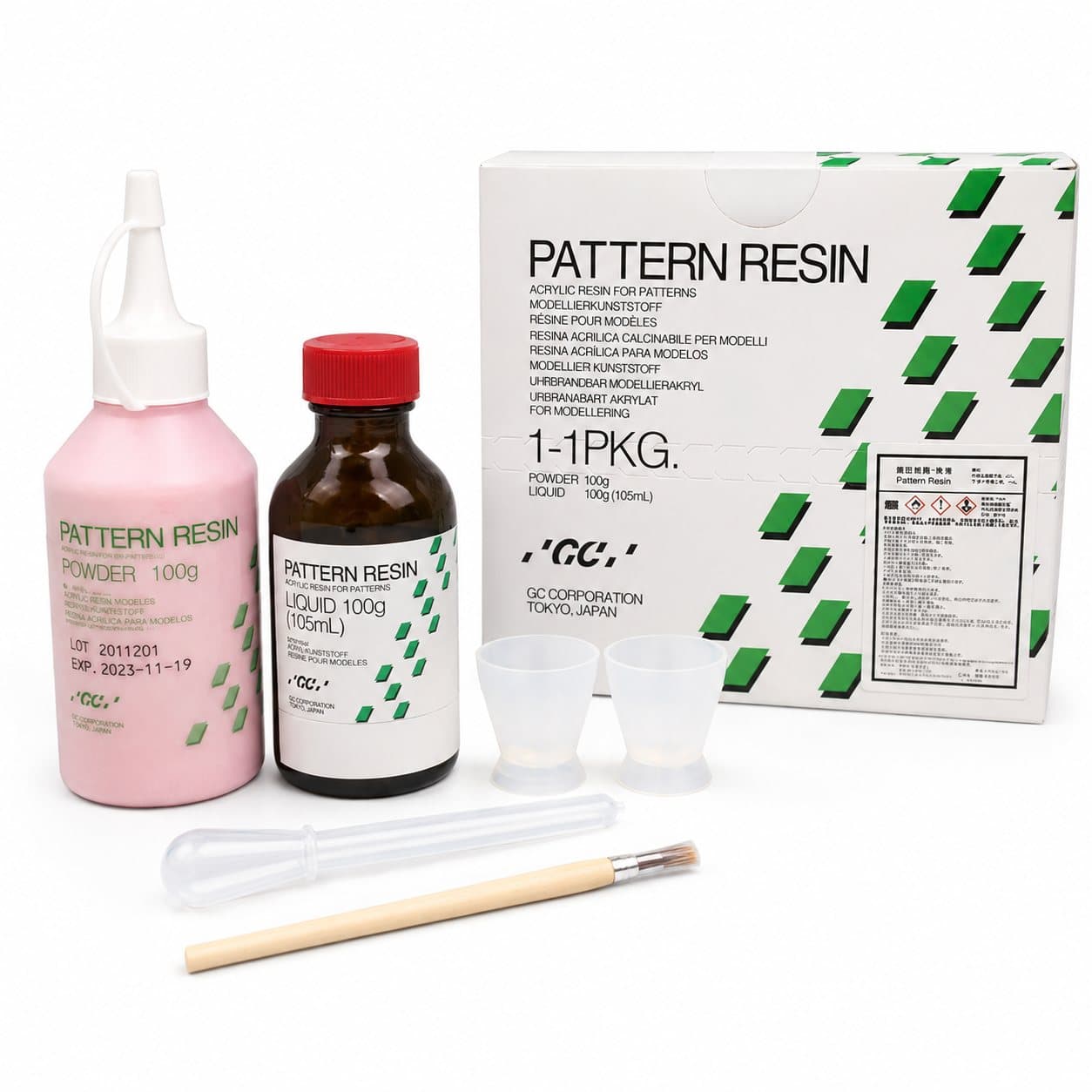 Vật liệu nhựa tự cứng PATTERN RESIN LS - GC Nhật Bản