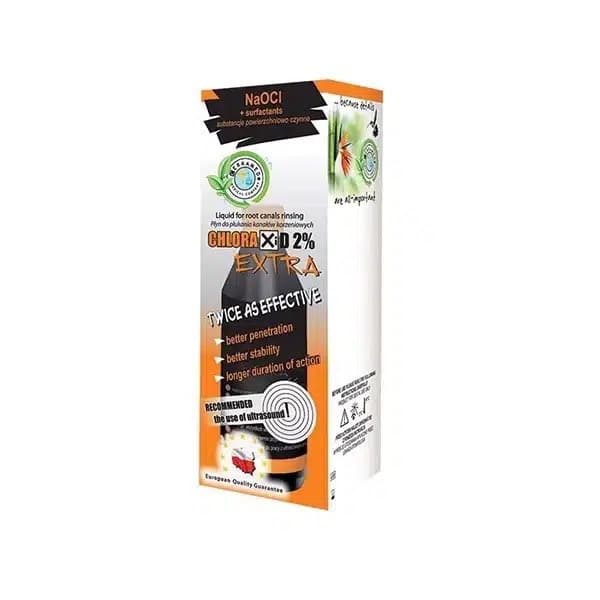 Nước bơm rửa ống tủy CHLORAXID 2% EXTRA Cerkamed | Cerkamed Ba Lan