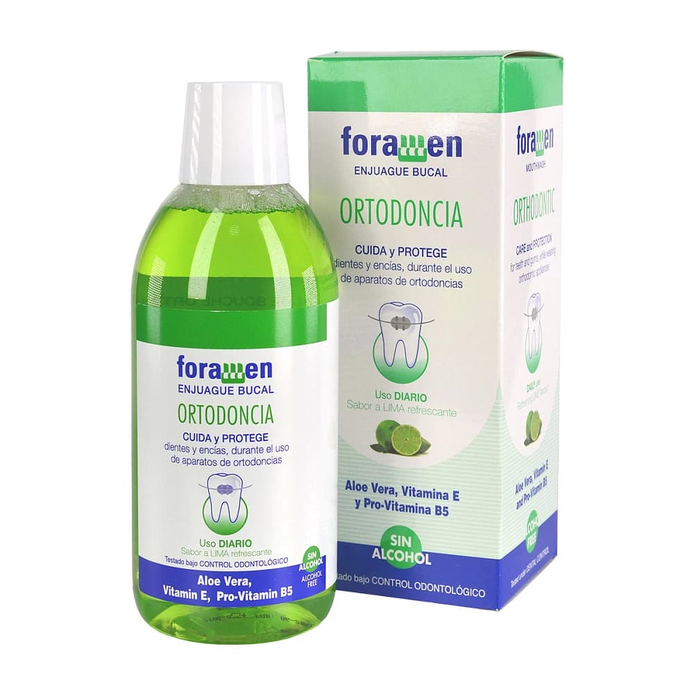 Nước Súc Miệng Chỉnh Nha Foramen 500mL | Tây Ban Nha