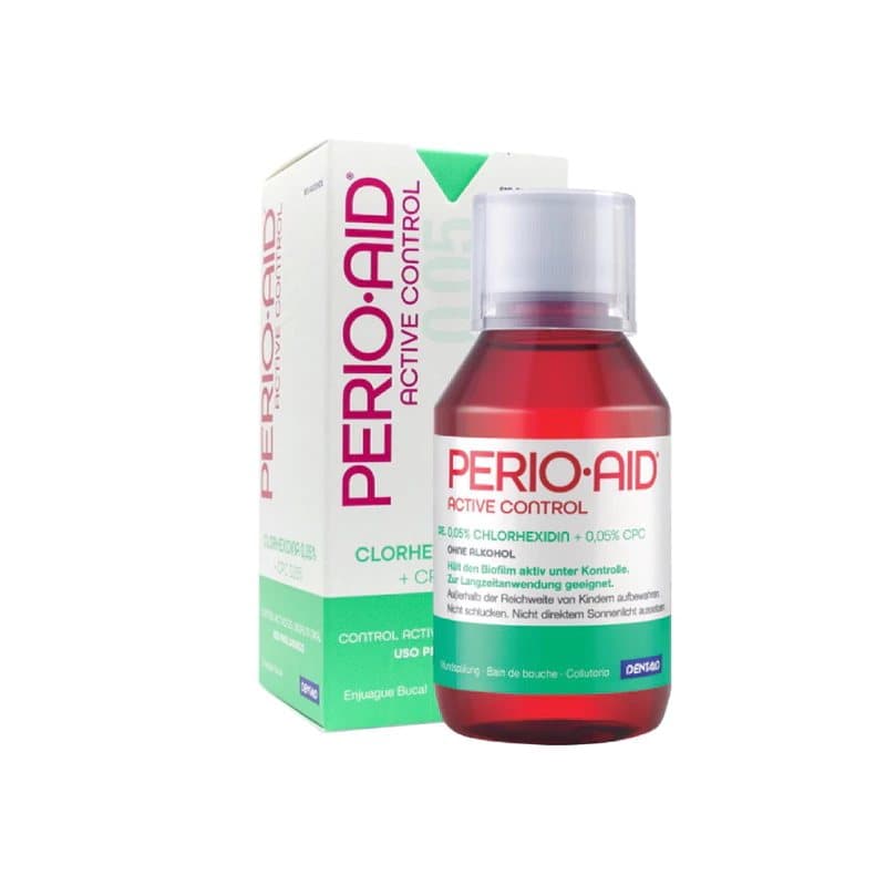 Nước súc miệng Perio-Aid activecontrol 0.05% Chlohexidine - Dentaid