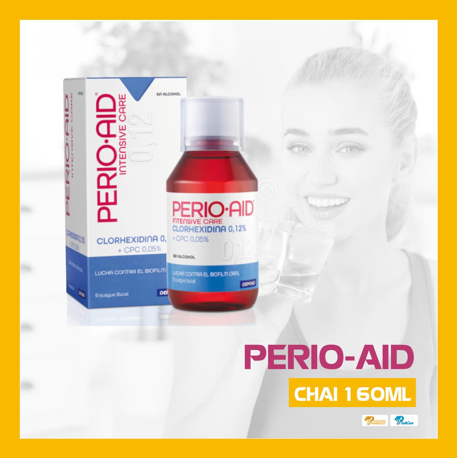 Nước súc miệng Perio-Aid Intensive 0.12% Chlohexidine - Dentaid