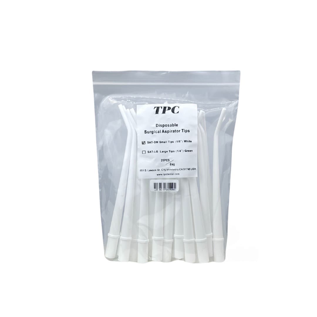 Ống hút phẫu thuật nhựa TPC Gói 25 cái