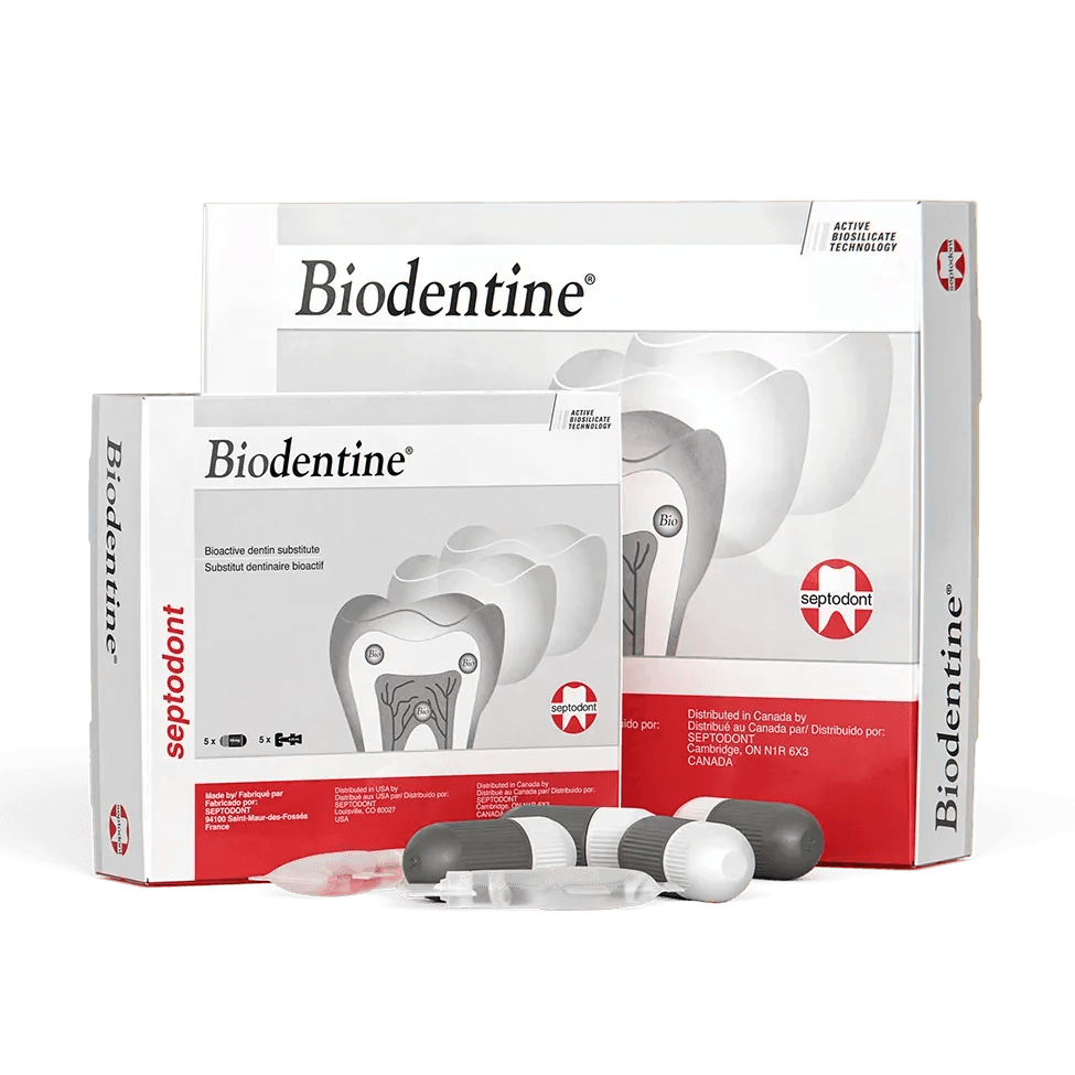 Vật liệu trám bít sinh học thay thế ngà răng BioDentine Septodont