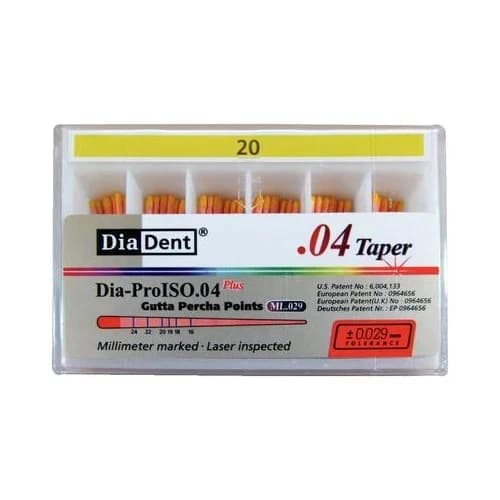 Côn Gutta Percha Nội Nha cho trâm máy Có Vạch Chia | Diadent Hàn Quốc
