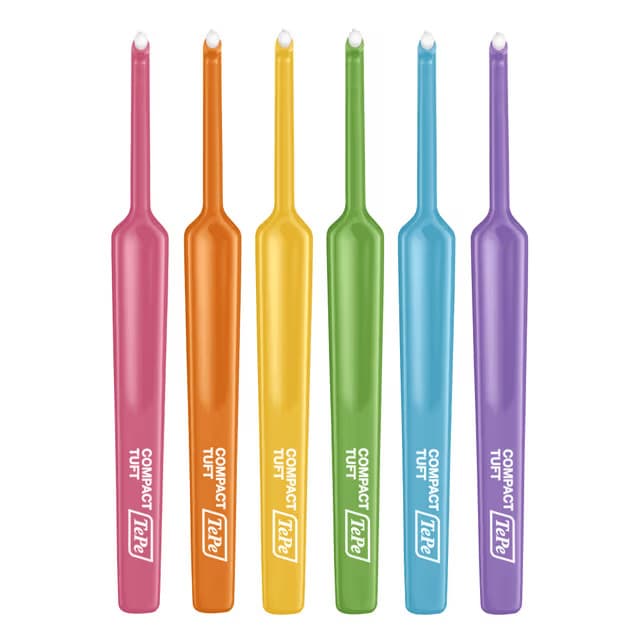 Bàn chải đánh răng đầu nhỏ Compact Tuft | Tepe Thụy Điển