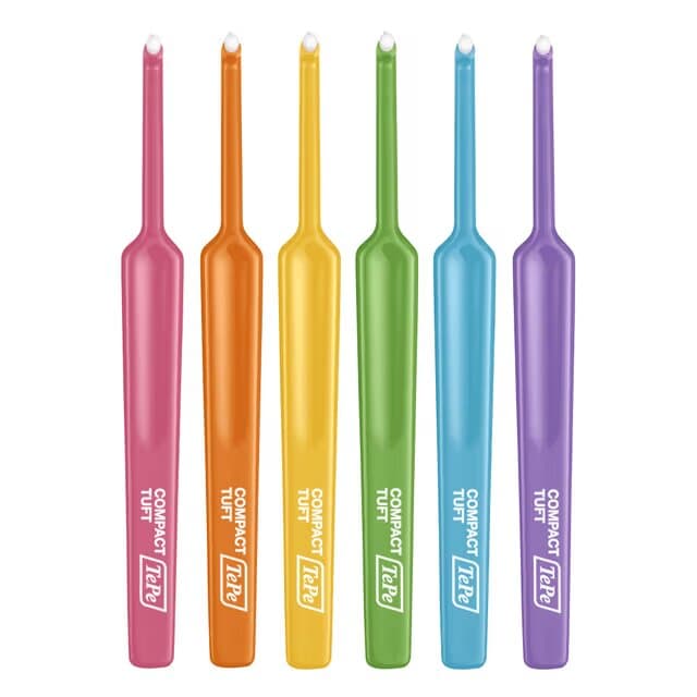 Bàn chải đánh răng đầu nhỏ Compact Tuft | Tepe Thụy Điển