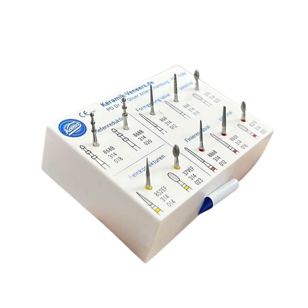 Bộ mũi khoan mài cùi veneer 4388 | Komet Đức