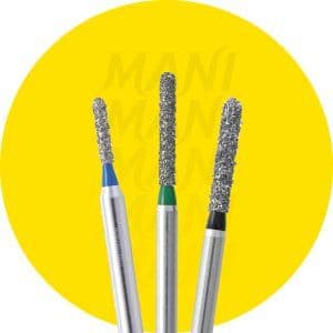 Mũi khoan kim cương Mani trụ đầu tròn SR-11 | Mani Nhật Bản