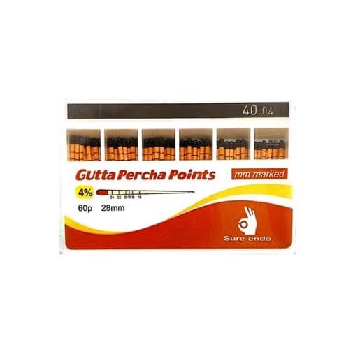 Côn Gutta Percha Points cho trâm máy| Sure Endo Hàn Quốc