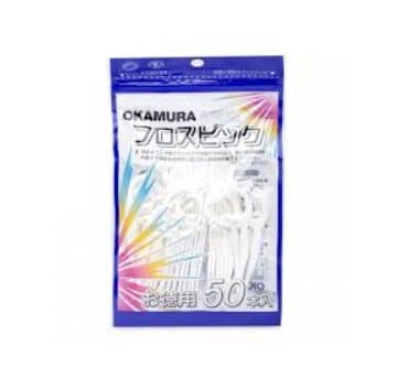 Tăm chỉ kẽ răng sợi tròn cao cấp Nhật Bản bản - Okamura