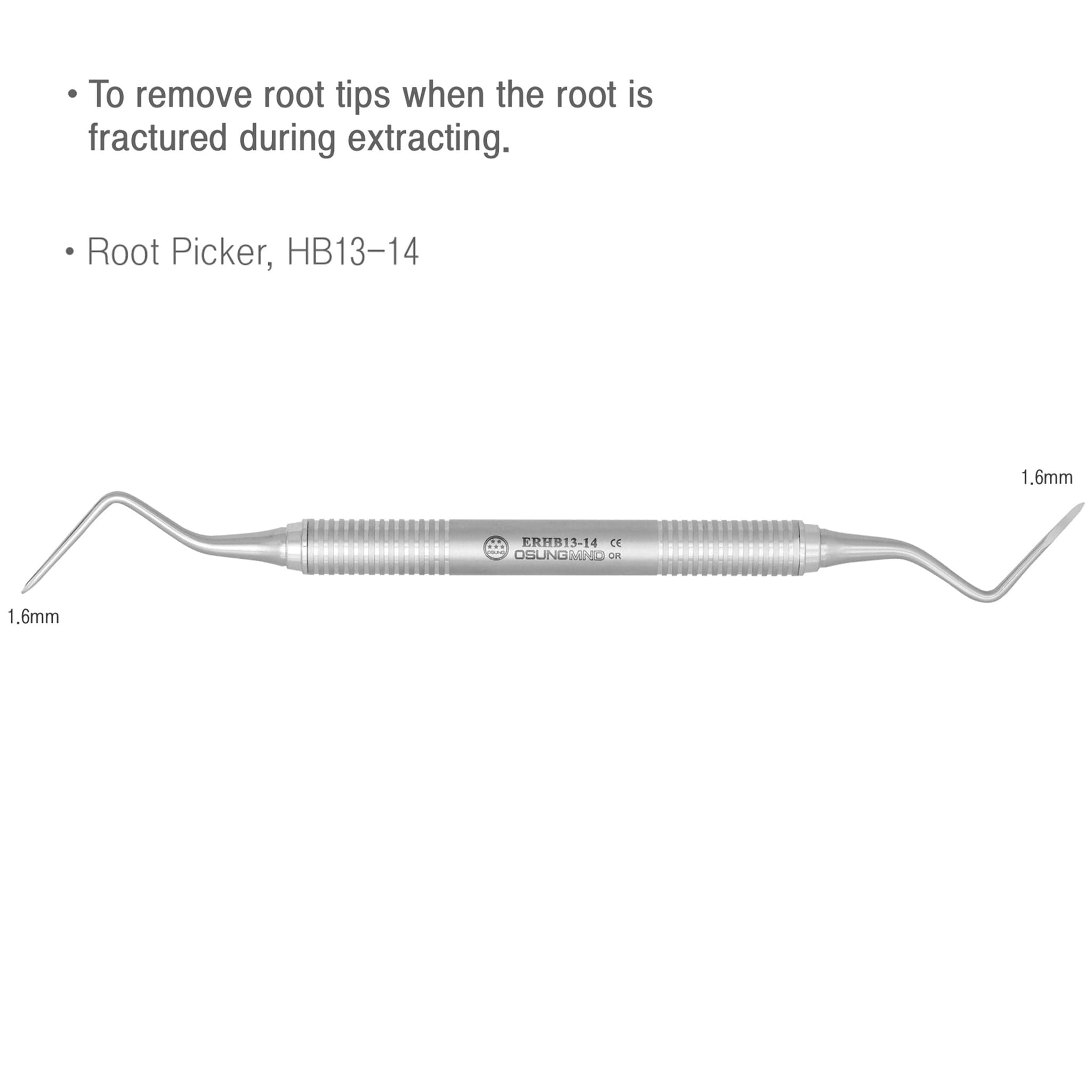 Nạy nhổ chân răng - Root Picker | Osung Hàn Quốc