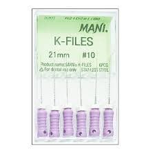 Nạo lấy tủy K-Files Hộp 6 cây Mani Nhật Bản