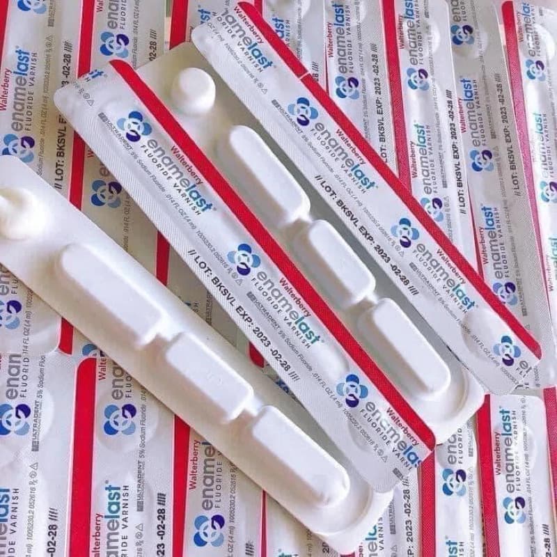Vecni Flour Chống Sâu Răng Enamelast Unit Dose | Ultradent Mỹ | Ống 1,2ml
