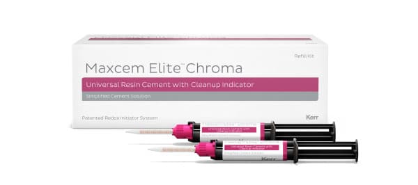 Xi măng hàn răng Maxcem Elite Chroma | Kerr Mỹ